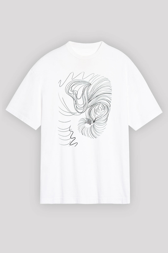 Fil Beyaz Unisex Tişört T-Shirt - TişörtFabrikası