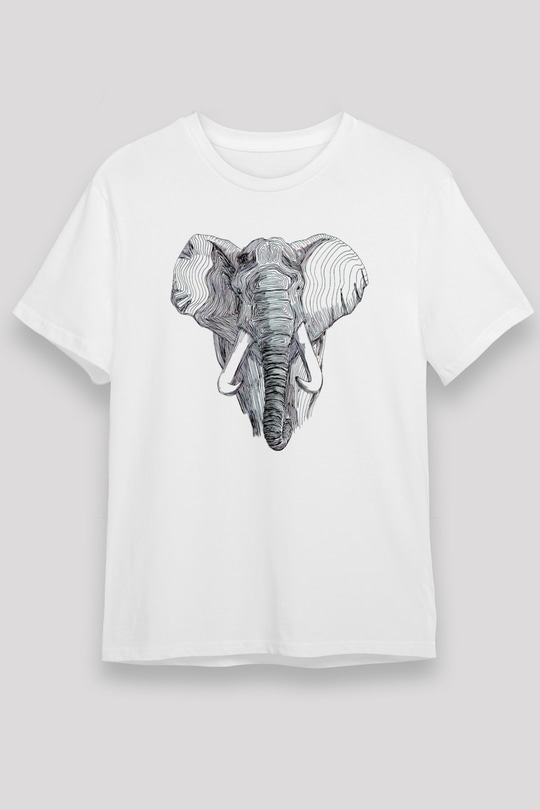 Fil Beyaz Unisex Tişört T-Shirt - TişörtFabrikası