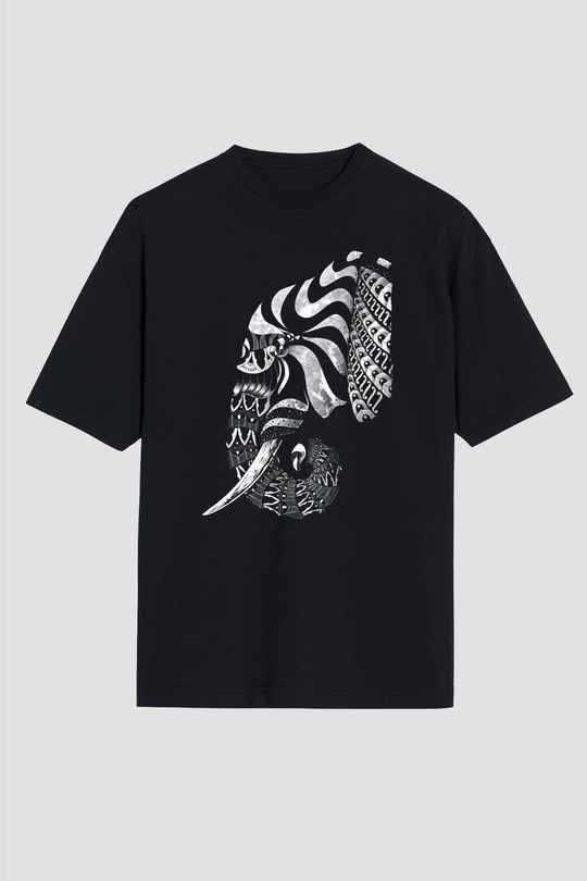 Fil Siyah Unisex Tişört T-Shirt - TişörtFabrikası