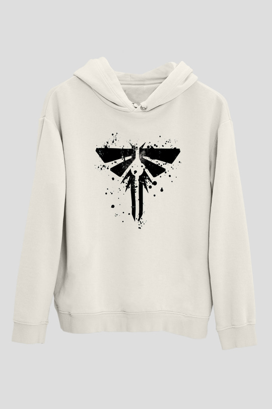 Firefly Beyaz Unisex Hoodie