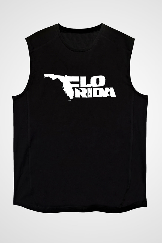 Flo Rida Siyah Unisex Kolsuz Tişört