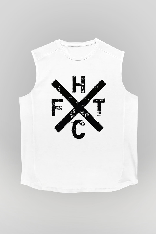 Frank Turner Beyaz Unisex Kolsuz Tişört