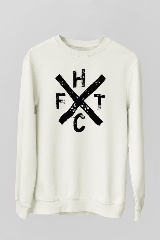 Frank Turner Beyaz Unisex Sweatshirt