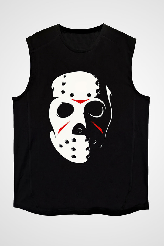 Friday the 13th 13.Cuma Siyah Unisex Kolsuz Tişört