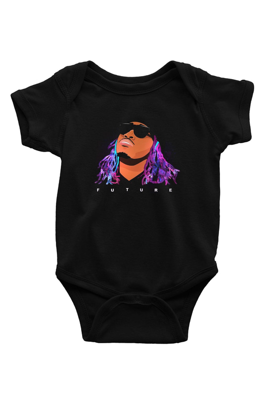 Future Siyah Bebek Body - Zıbın