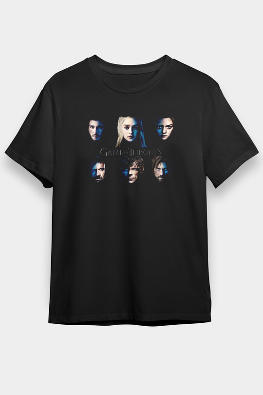 Game of Thrones Siyah Unisex Tişört T-Shirt