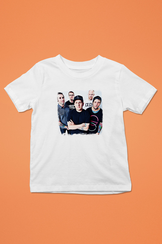 Ghost Inside Baskılı Unisex Beyaz Çocuk Tişört