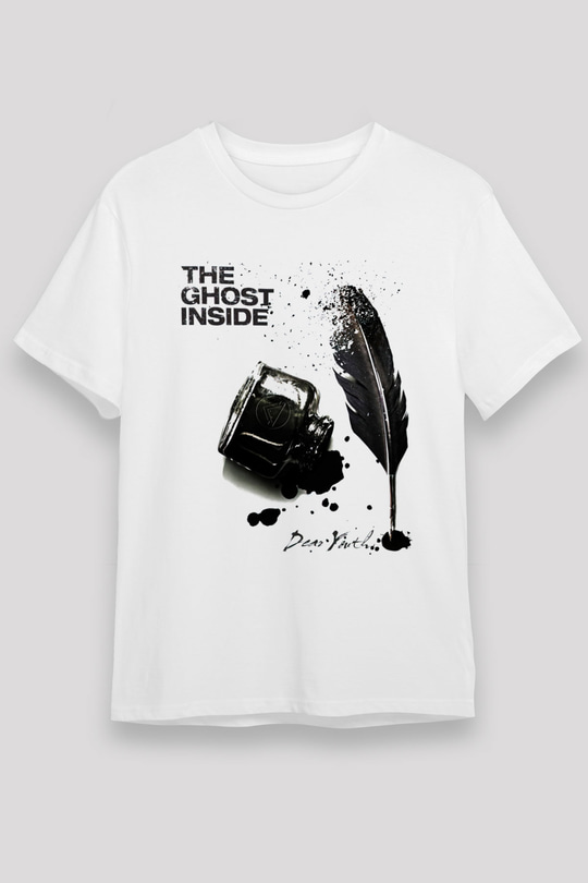 Ghost Inside Beyaz Unisex Tişört T-Shirt - TişörtFabrikası