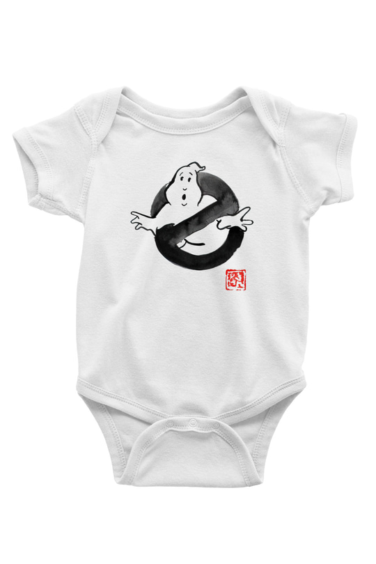 Ghostbusters Hayalet Avcıları Beyaz Bebek Body - Zıbın