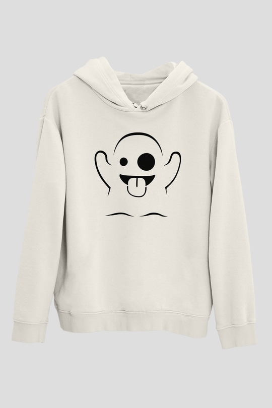 Ghostbusters Hayalet Avcıları Beyaz Unisex Hoodie