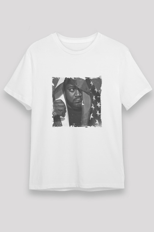 Ghostface Killah Baskılı Unisex Beyaz Tişört