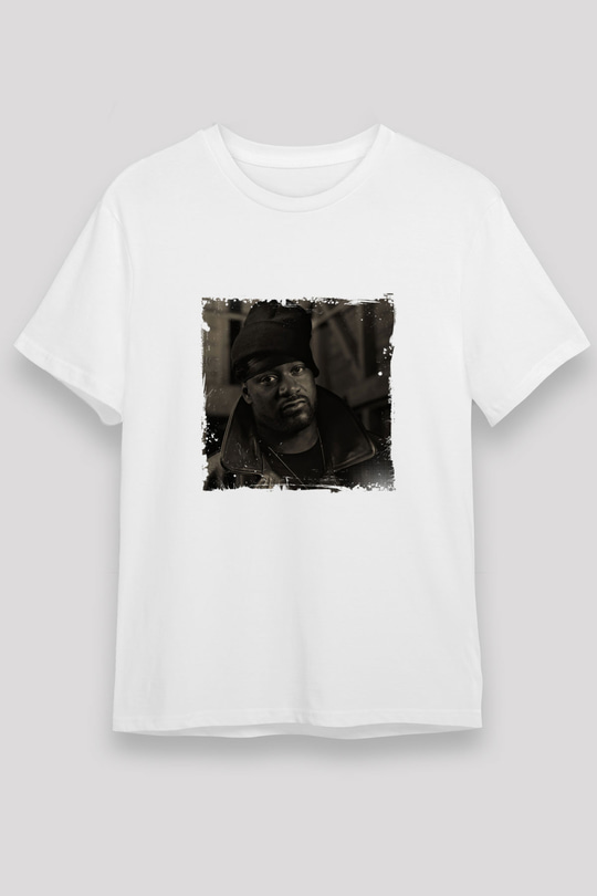 Ghostface Killah Baskılı Unisex Beyaz Tişört