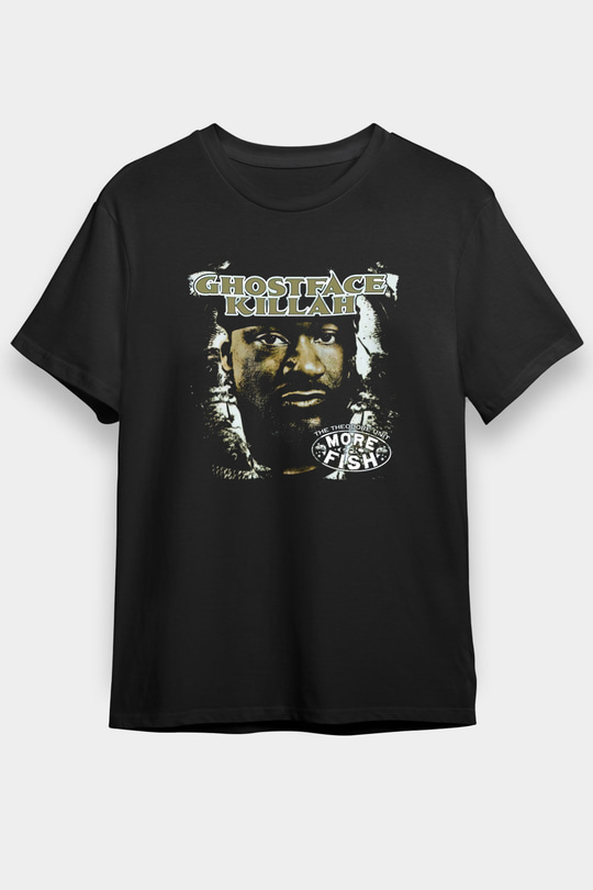 Ghostface Killah Siyah Unisex Tişört T-Shirt - TişörtFabrikası
