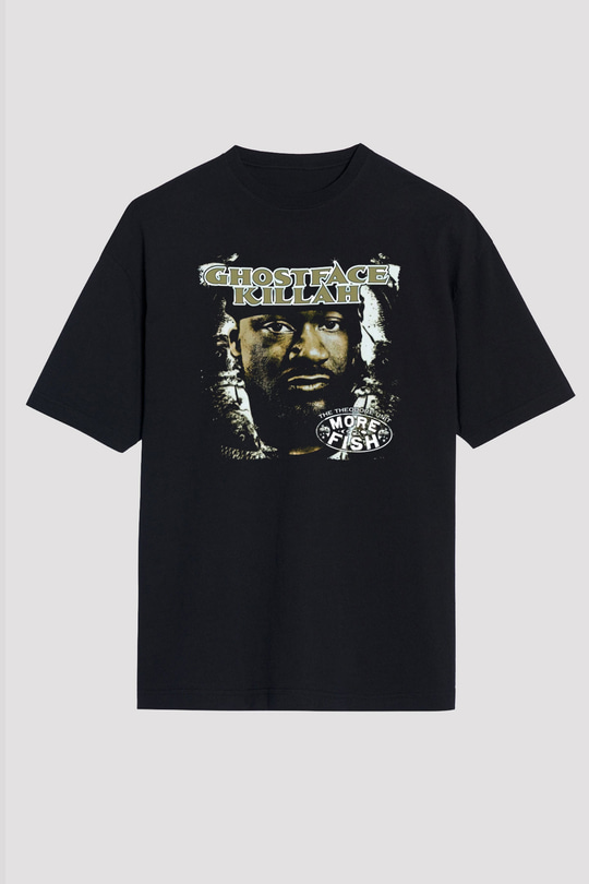 Ghostface Killah Siyah Unisex Tişört T-Shirt - TişörtFabrikası