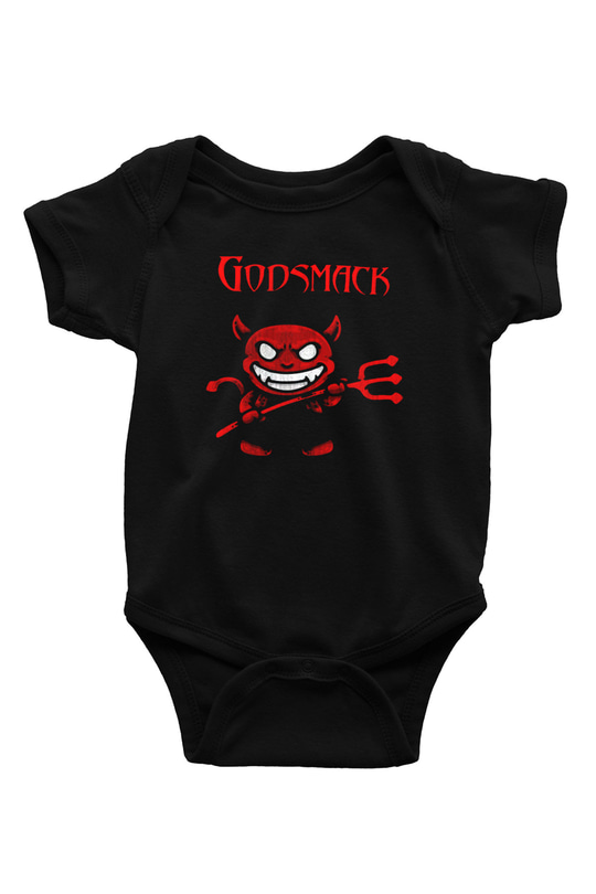 Godsmack Siyah Bebek Body - Zıbın
