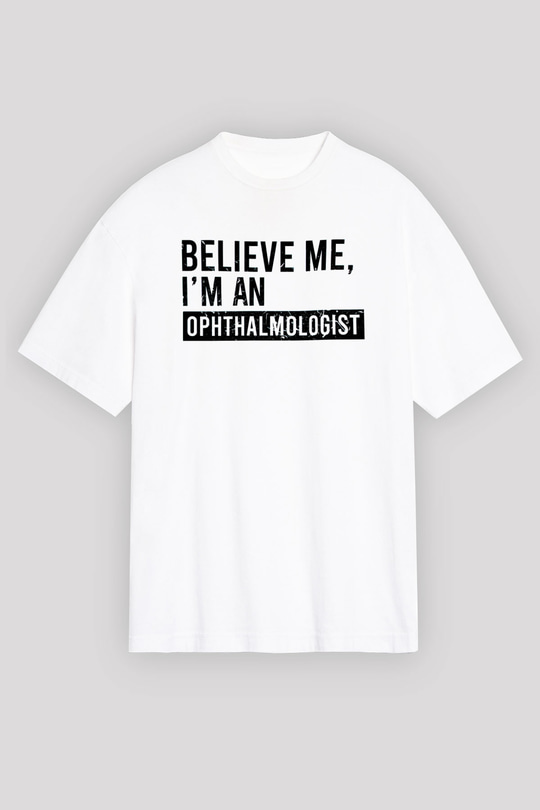 Göz doktoru Beyaz Unisex Tişört T-Shirt - TişörtFabrikası