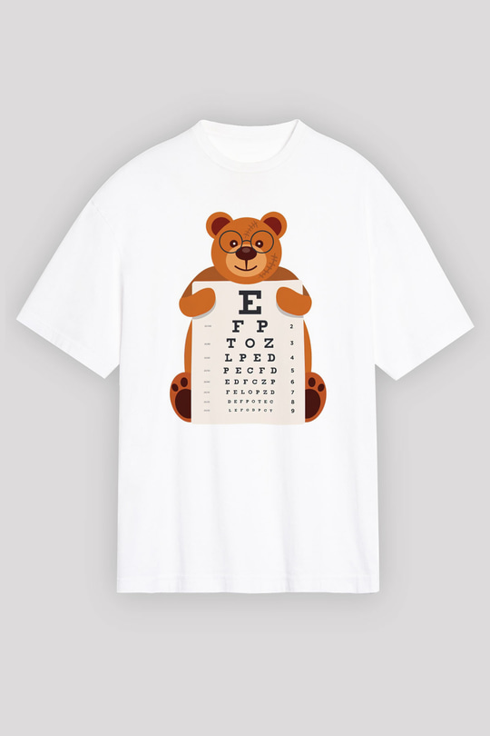 Göz doktoru Beyaz Unisex Tişört T-Shirt - TişörtFabrikası