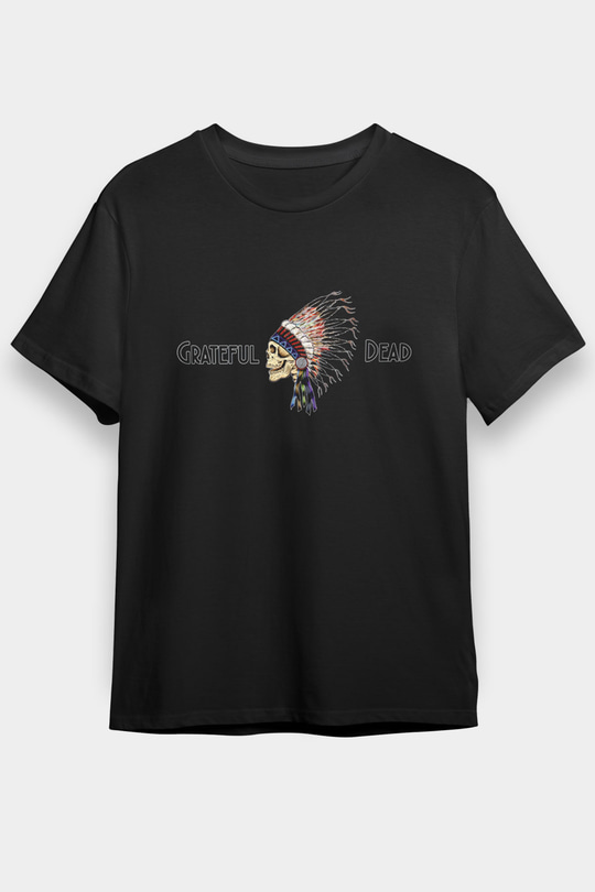 Grateful Dead Siyah Unisex Tişört T-Shirt - TişörtFabrikası