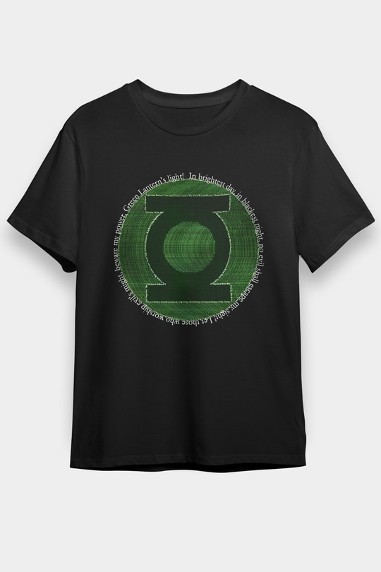 Green Lantern Siyah Unisex Tişört