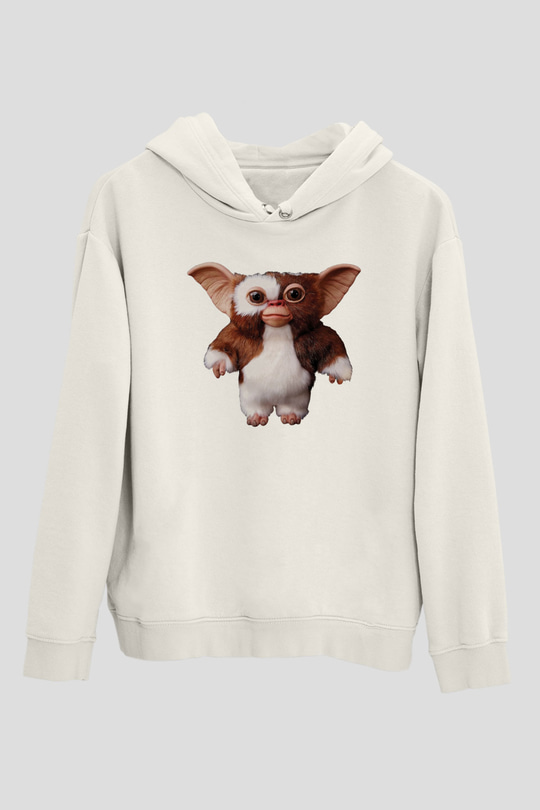 Gremlins Beyaz Unisex Hoodie