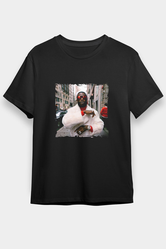 Gucci Mane Baskılı Unisex Siyah Tişört