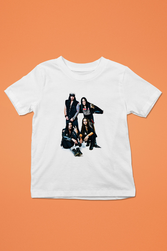 Hardcore Superstar Baskılı Unisex Beyaz Çocuk Tişört