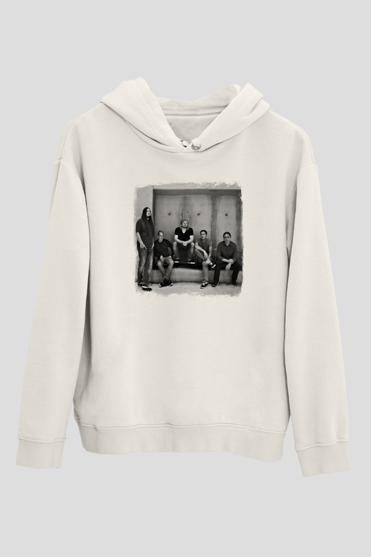 Heaven Shall Burn Baskılı Unisex Beyaz Hoodie