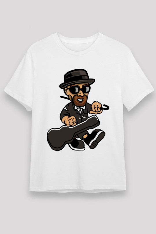 Heisenberg Gentleman Baskılı Unisex Beyaz Tişört