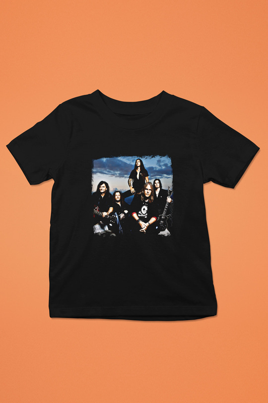 Helloween Baskılı Unisex Siyah Çocuk Tişört