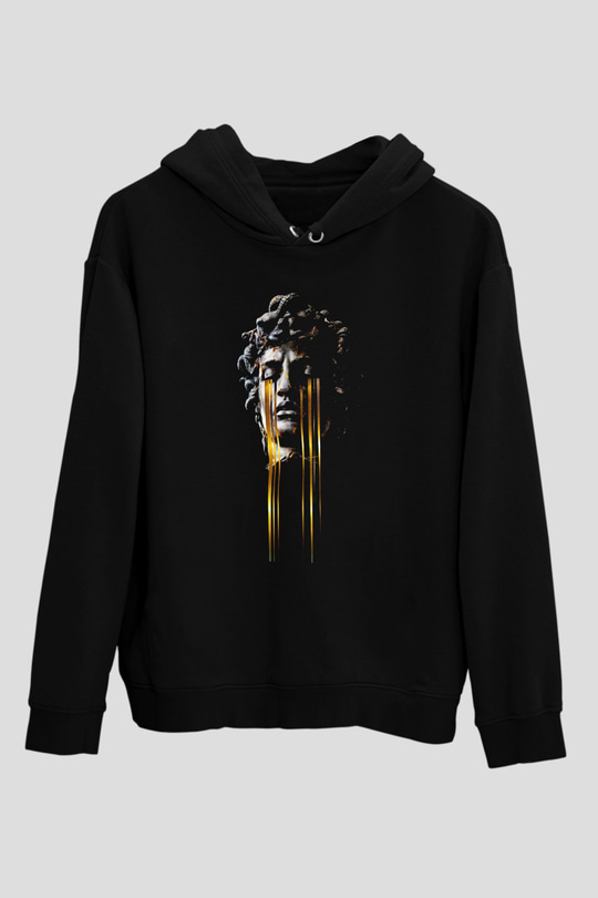 Heykel Temalı Unisex Hoodie