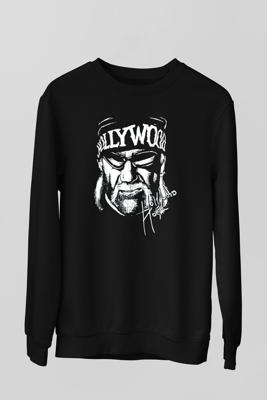 Hulk Hogan Siyah Unisex  Sweatshirt