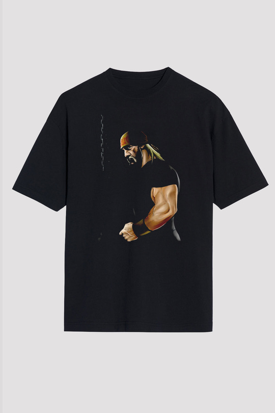 Hulk Hogan Siyah Unisex Tişört