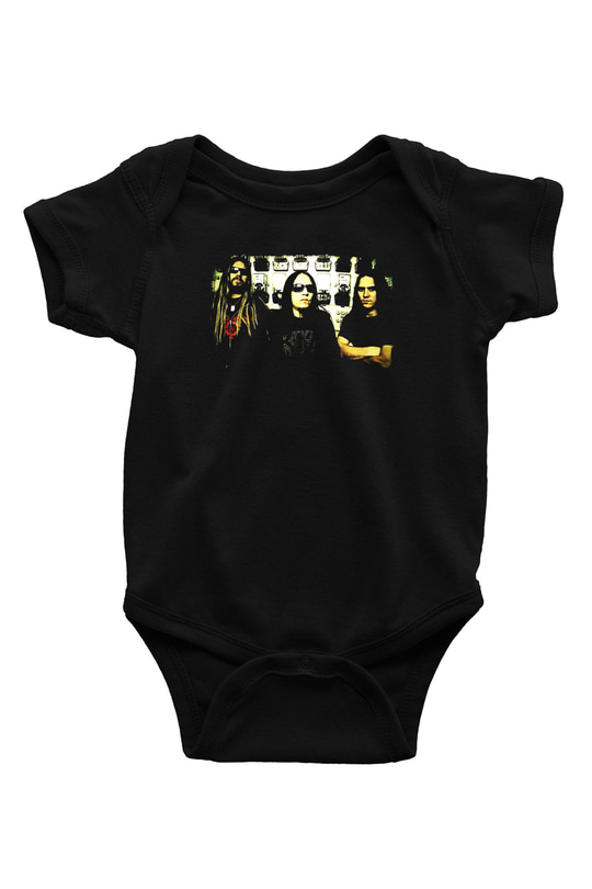 Hypocrisy Baskılı Unisex Siyah Bebek Body - Zıbın