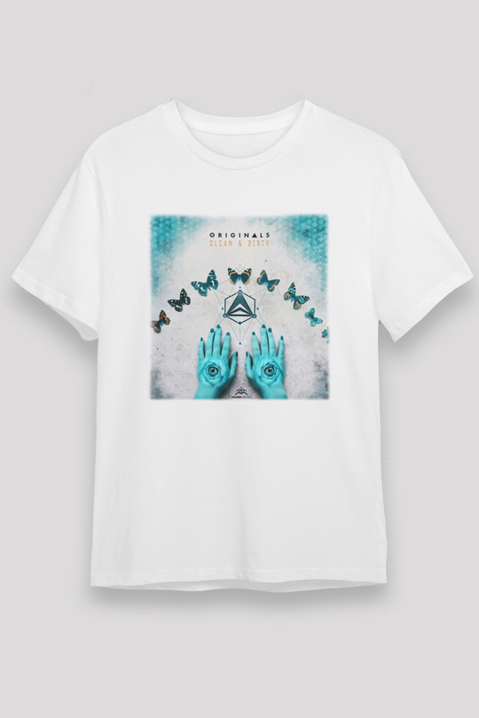 Infected Mushroom Beyaz Unisex Tişört T-Shirt - TişörtFabrikası