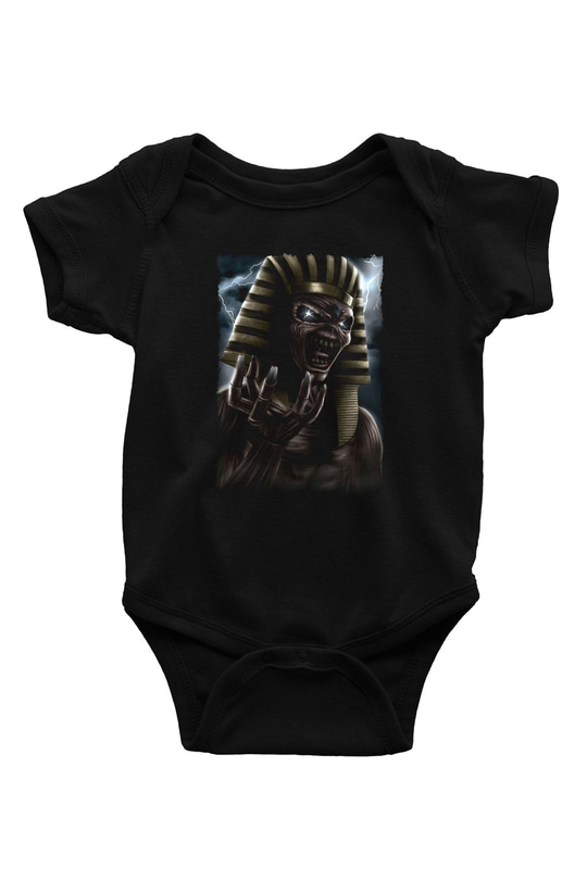 Iron Maiden Siyah Bebek Body - Zıbın