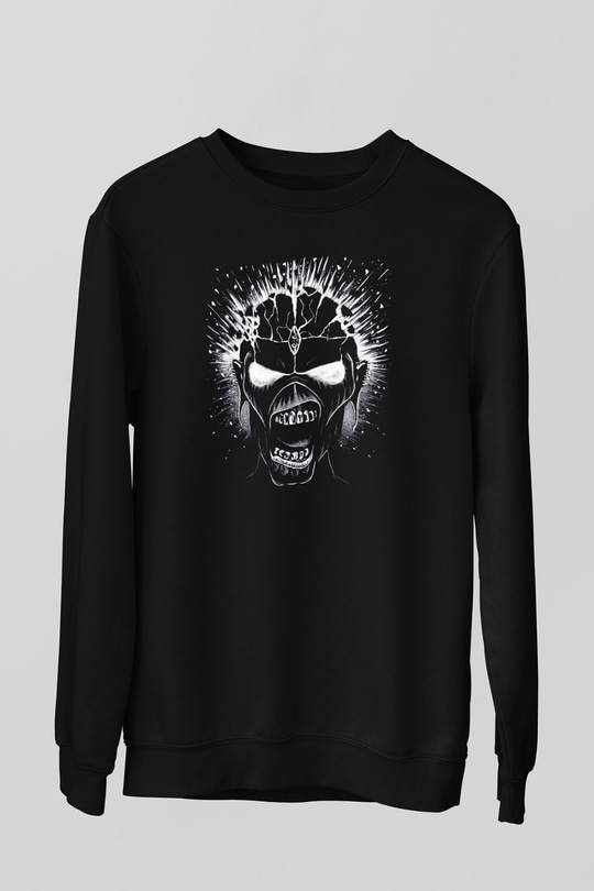 Iron Maiden Siyah Unisex Sweatshirt