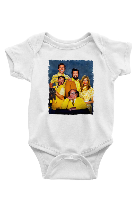 It's Always Sunny in Philadelphia Beyaz Bebek Body - Zıbın