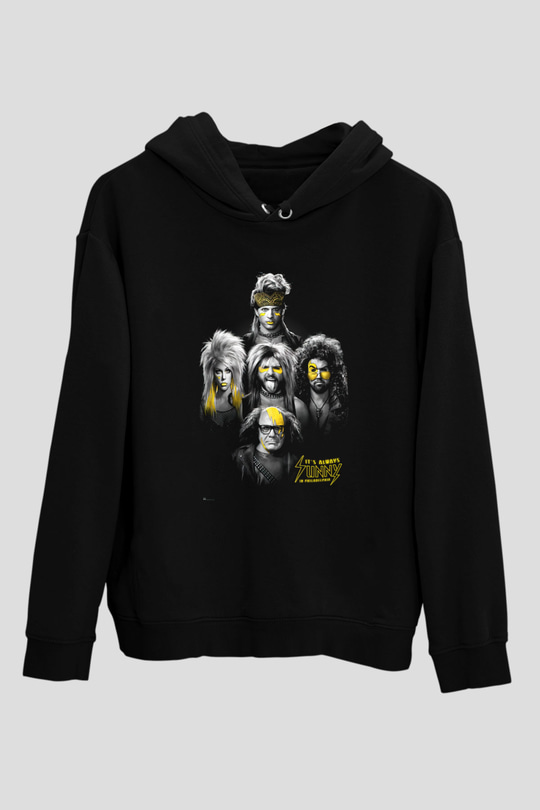 It's Always Sunny in Philadelphia Siyah Unisex Hoodie