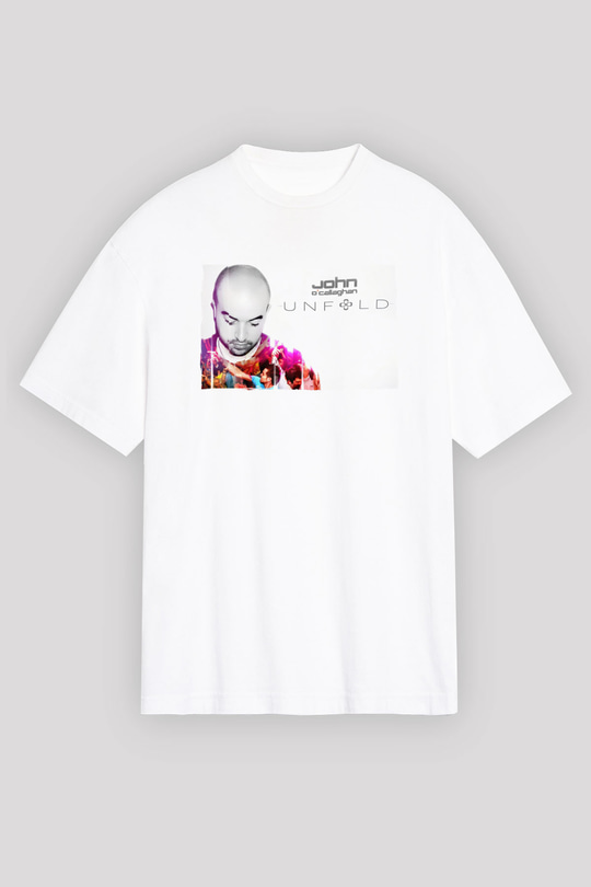 John O'callaghan Beyaz Unisex Tişört T-Shirt - TişörtFabrikası