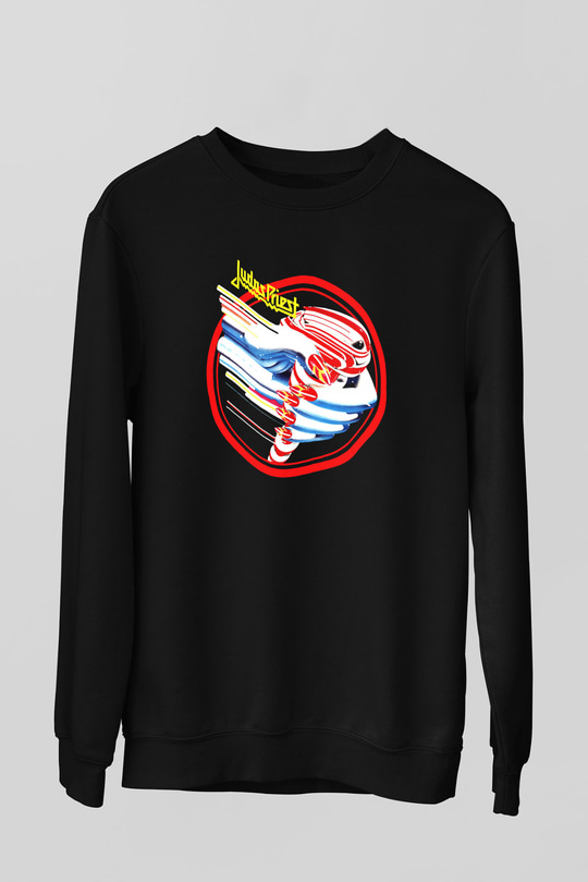 Judas Priest Siyah Unisex Sweatshirt