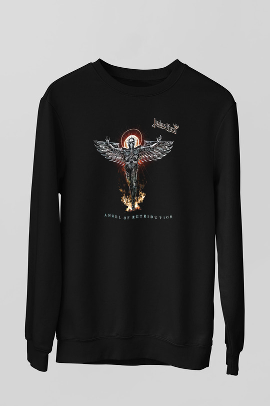 Judas Priest Siyah Unisex Sweatshirt