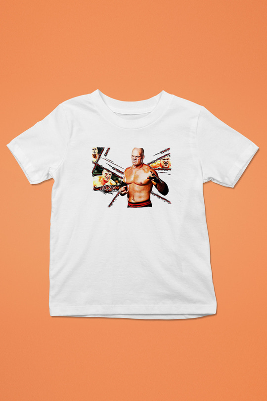 Kane Baskılı Beyaz Unisex Beyaz Çocuk Tişört - Tshirt