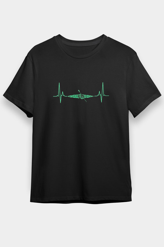 Kano Baskılı Unisex Siyah Tişört - Tshirt