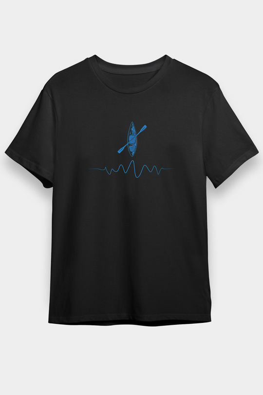 Kano Baskılı Unisex Siyah Tişört - Tshirt