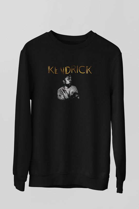 Kendrick Lamar Siyah Unisex Sweatshirt