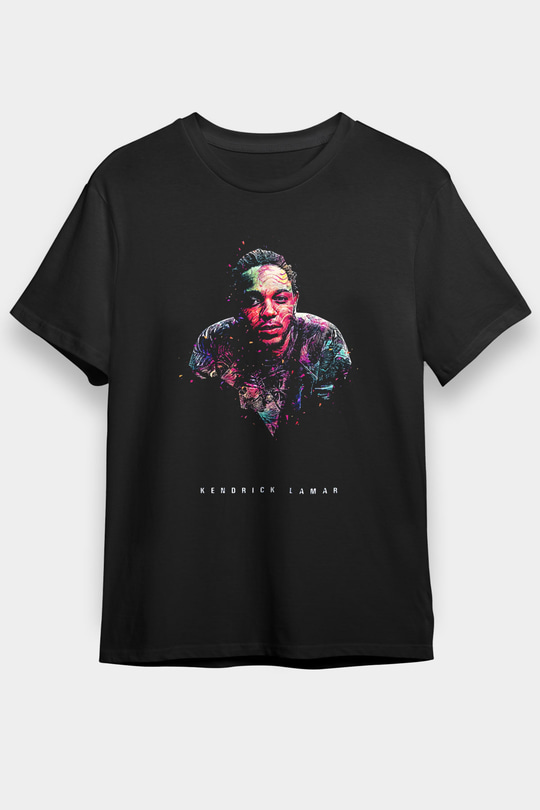 Kendrick Lamar Siyah Unisex Tişört T-Shirt - TişörtFabrikası