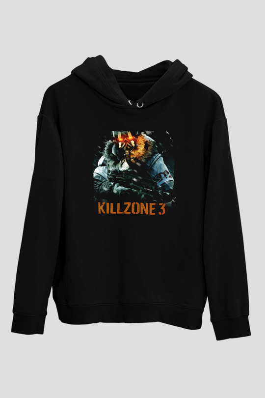 Killzone Siyah Unisex Hoodie