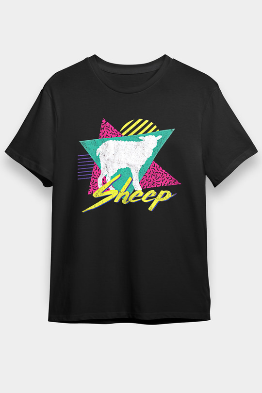 Kurban Bayramı Baskılı Unisex Siyah Tişört - Tshirt