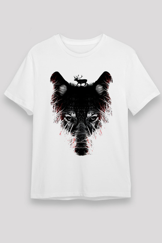 Kurt Beyaz Unisex Tişört T-Shirt - TişörtFabrikası