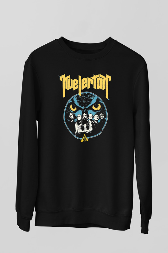 Kvelertak Siyah Unisex Sweatshirt